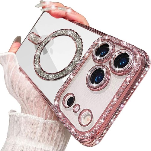 Custodia glitter diamante per